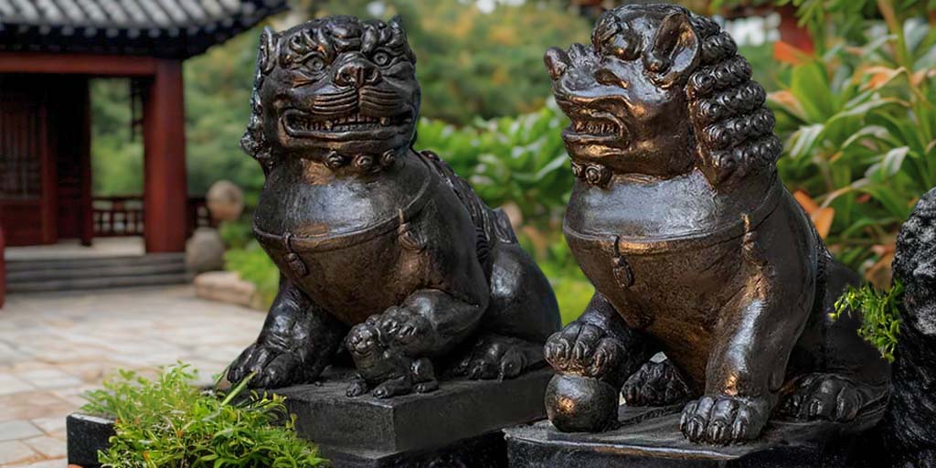 Asian Inspired Statues