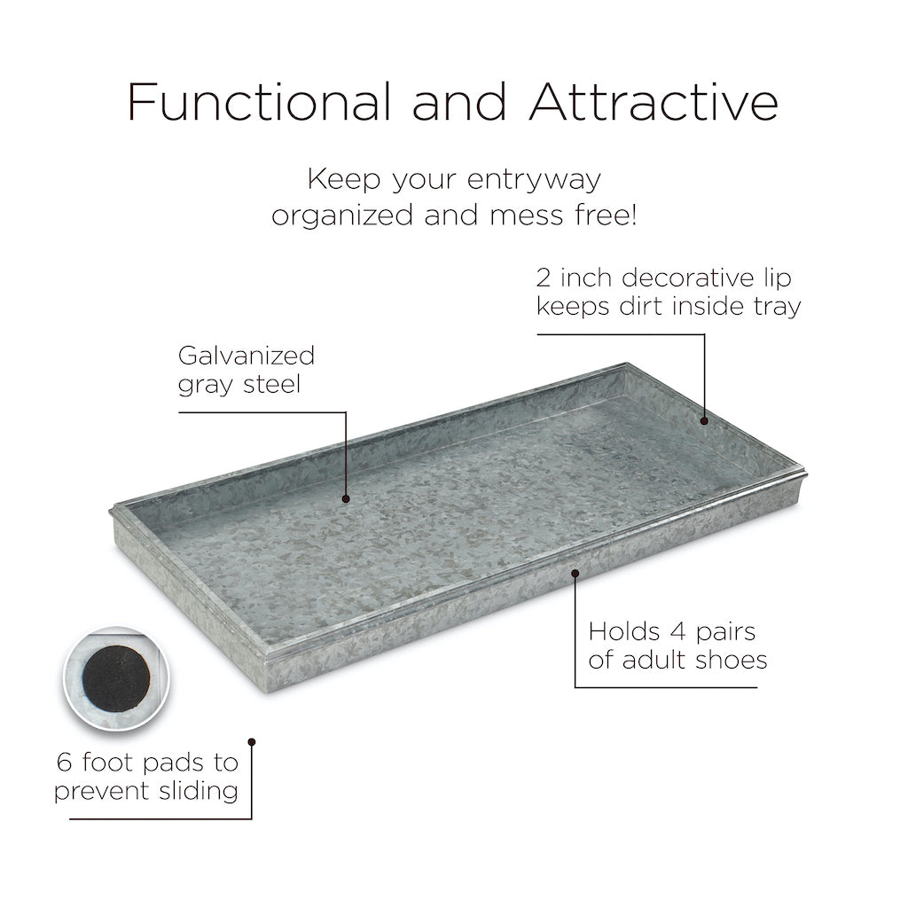 Classic Steel Boot Tray