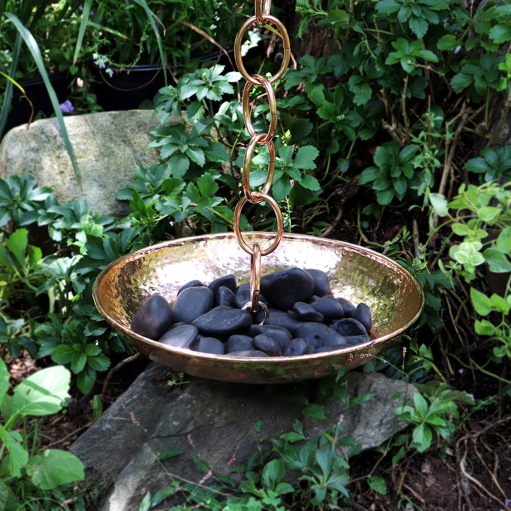Rain Chain Copper Basin