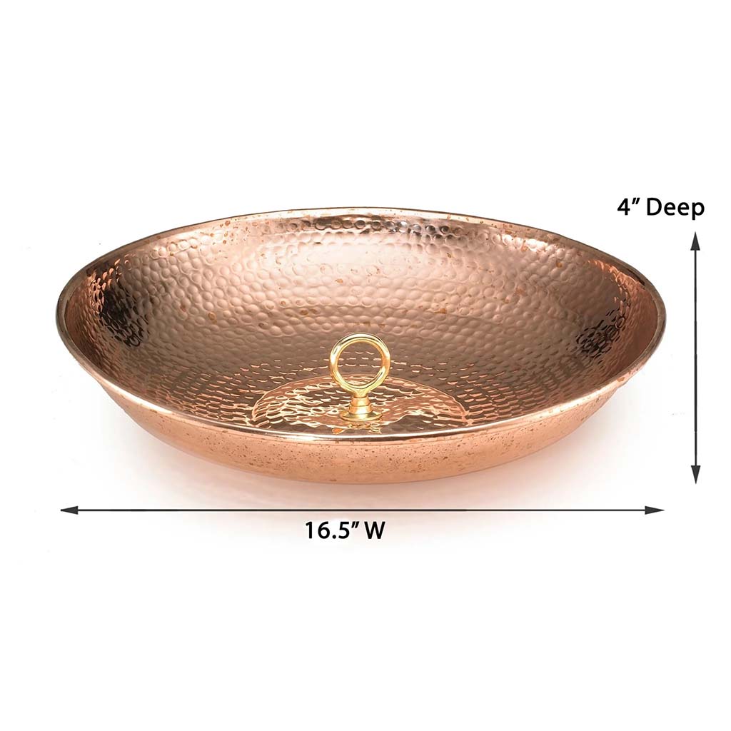 Rain Chain Copper Basin