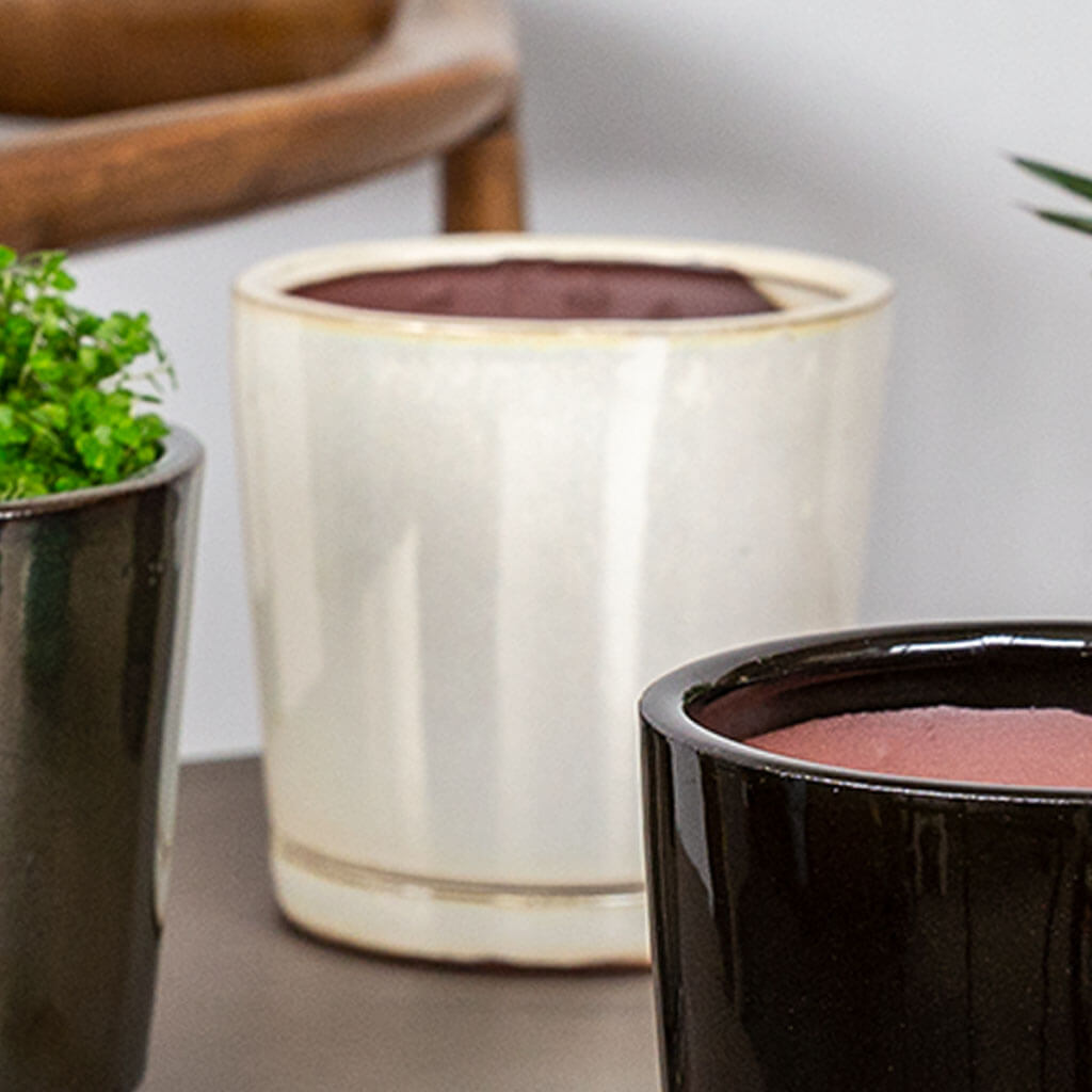 I/O Planter, Tall || Cream