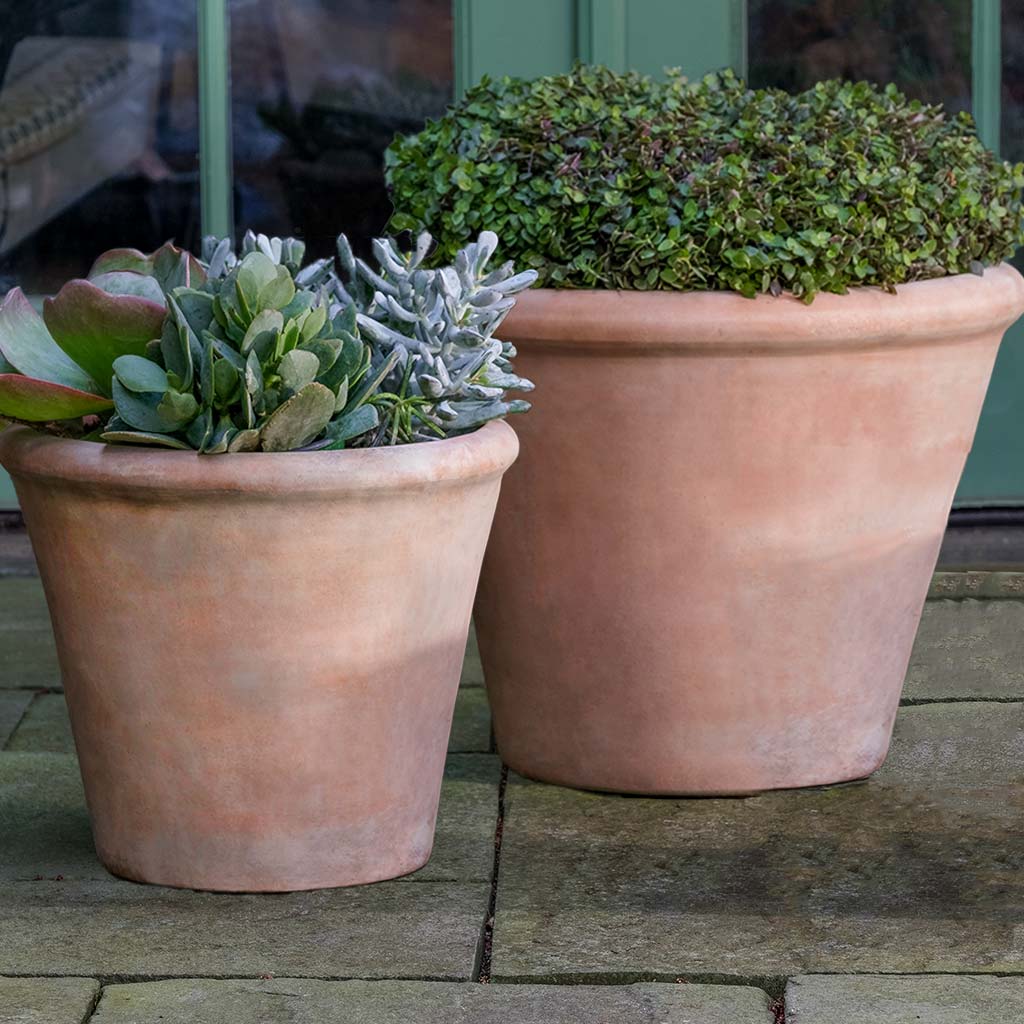 Cortona Planter, Large || Terra Cotta