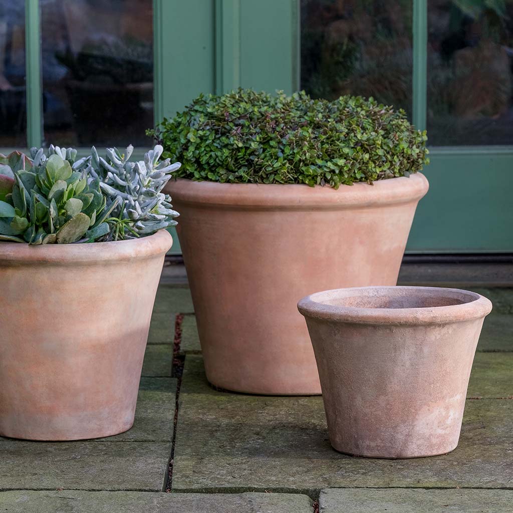 Cortona Planter, Small || Terra Cotta