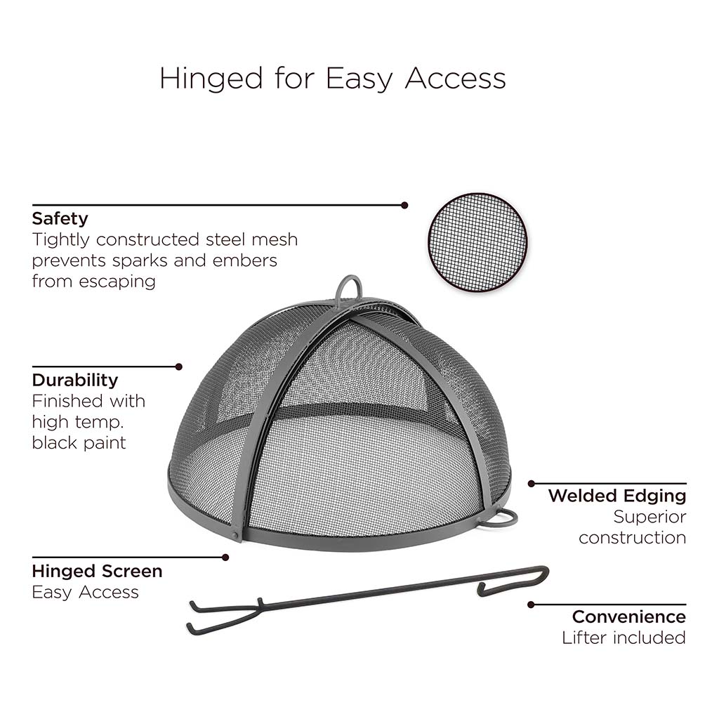 37" Extra Large Spark Screen with Lifter