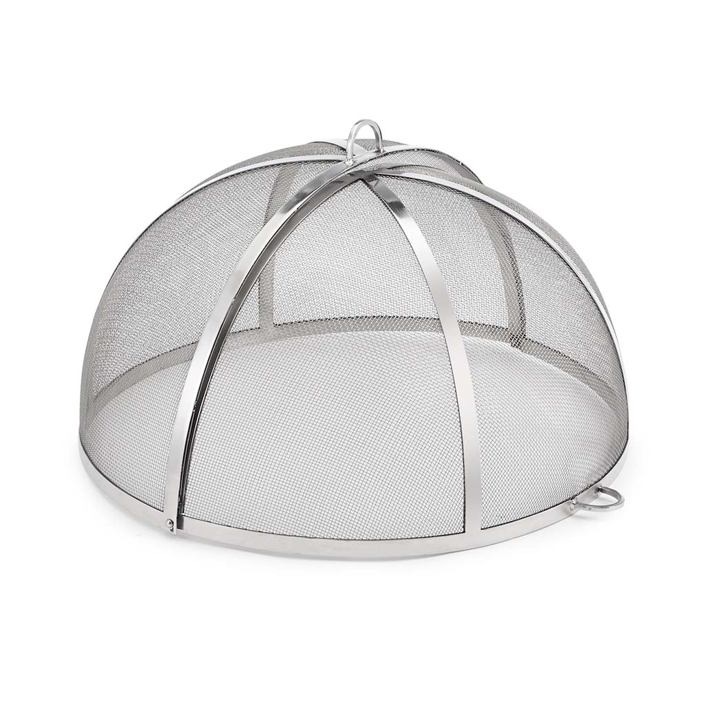 25" Medium Stainless Steel Spark Screen with Lifter