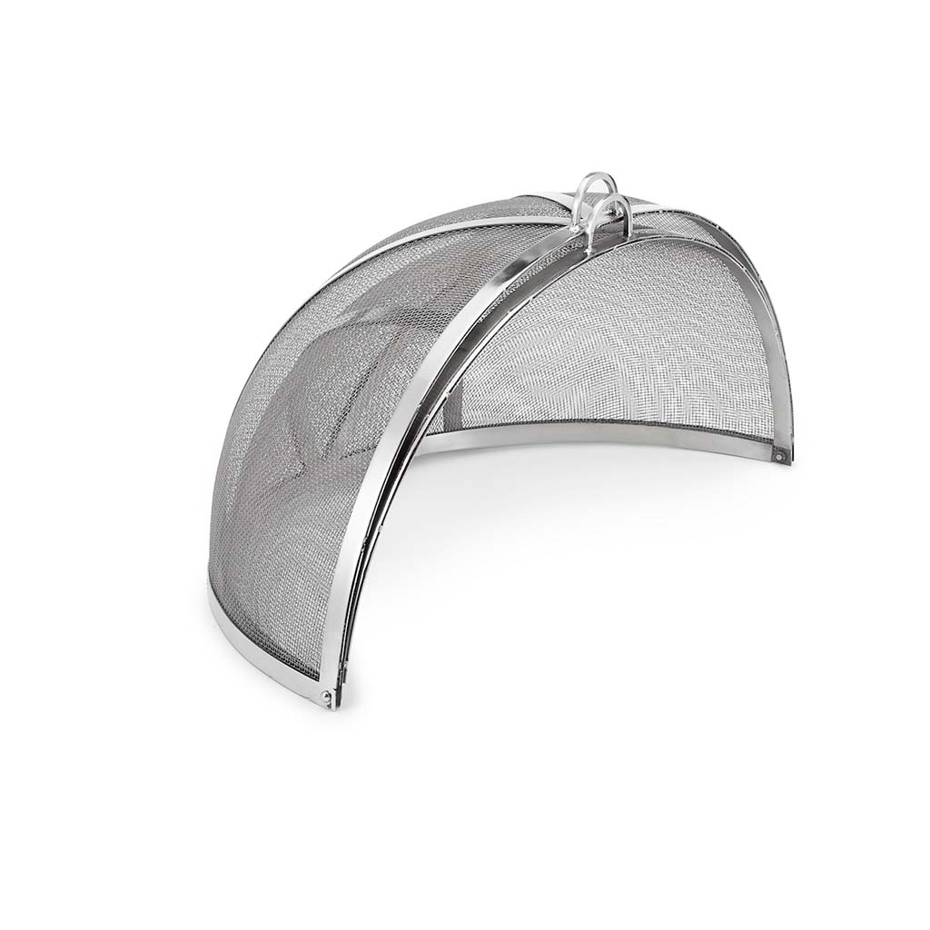 25" Medium Stainless Steel Spark Screen with Lifter