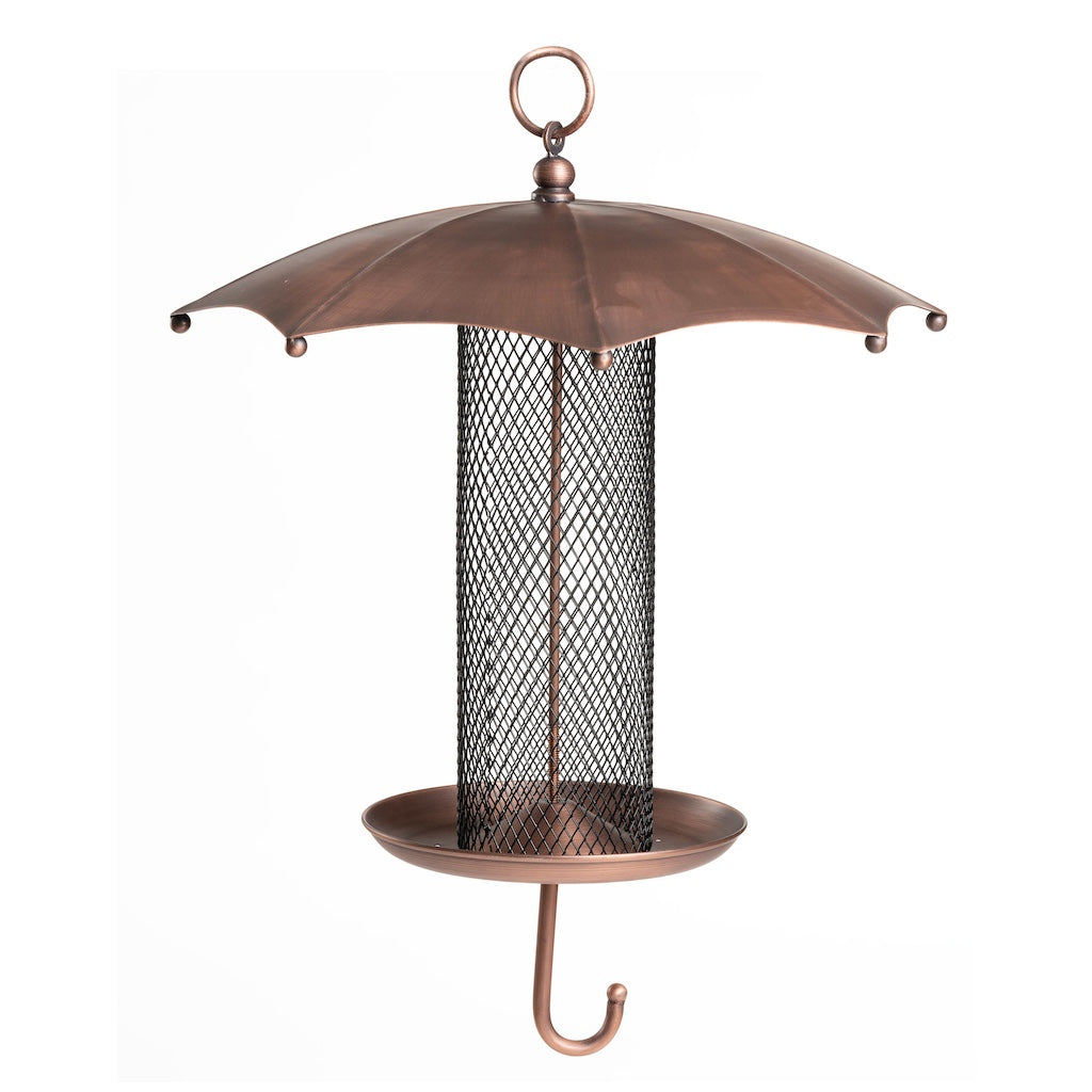Rainy Day Umbrella Bird Feeder with Mesh