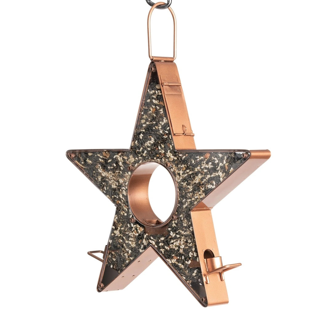 Star Fly-Thru Bird Feeder