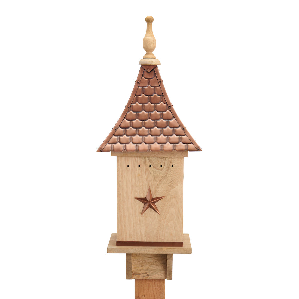 Villa Bird House with Copper Roof