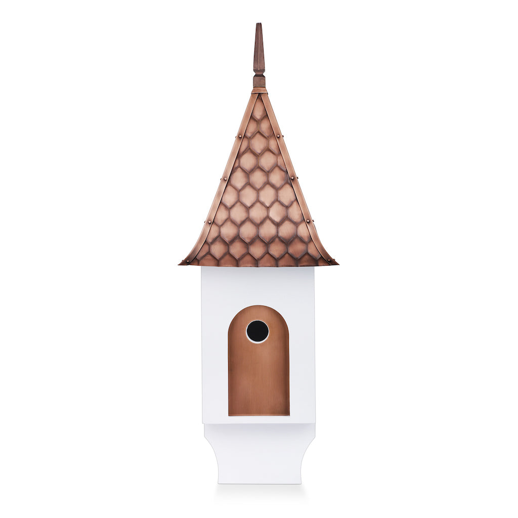 Chateau Bird House with Copper Roof
