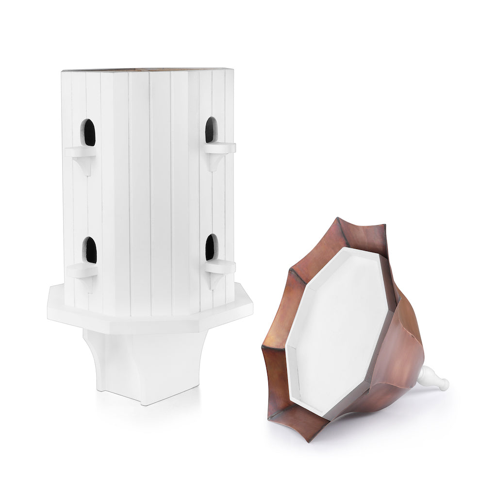 Dovecote Manor Bird House with Copper Roof