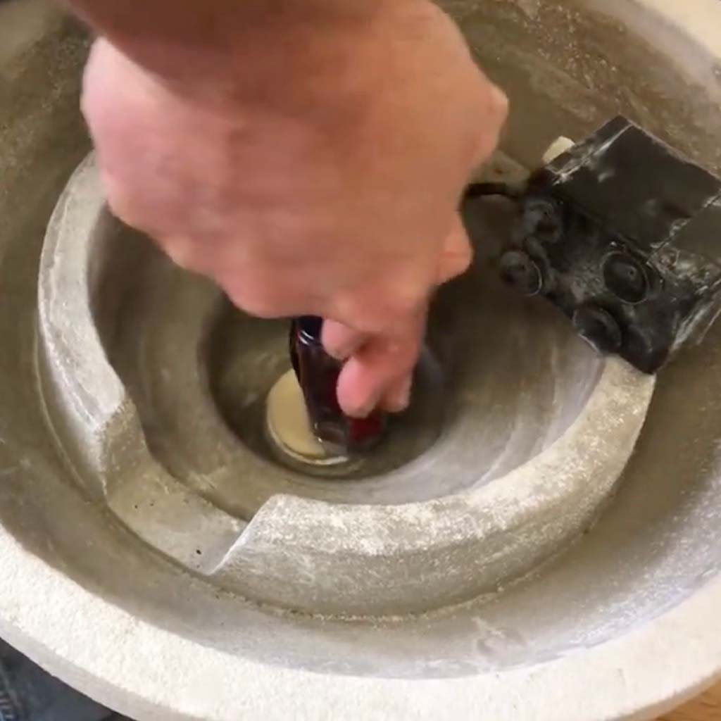 Campania #10 Double Hole Stopper for Fountains