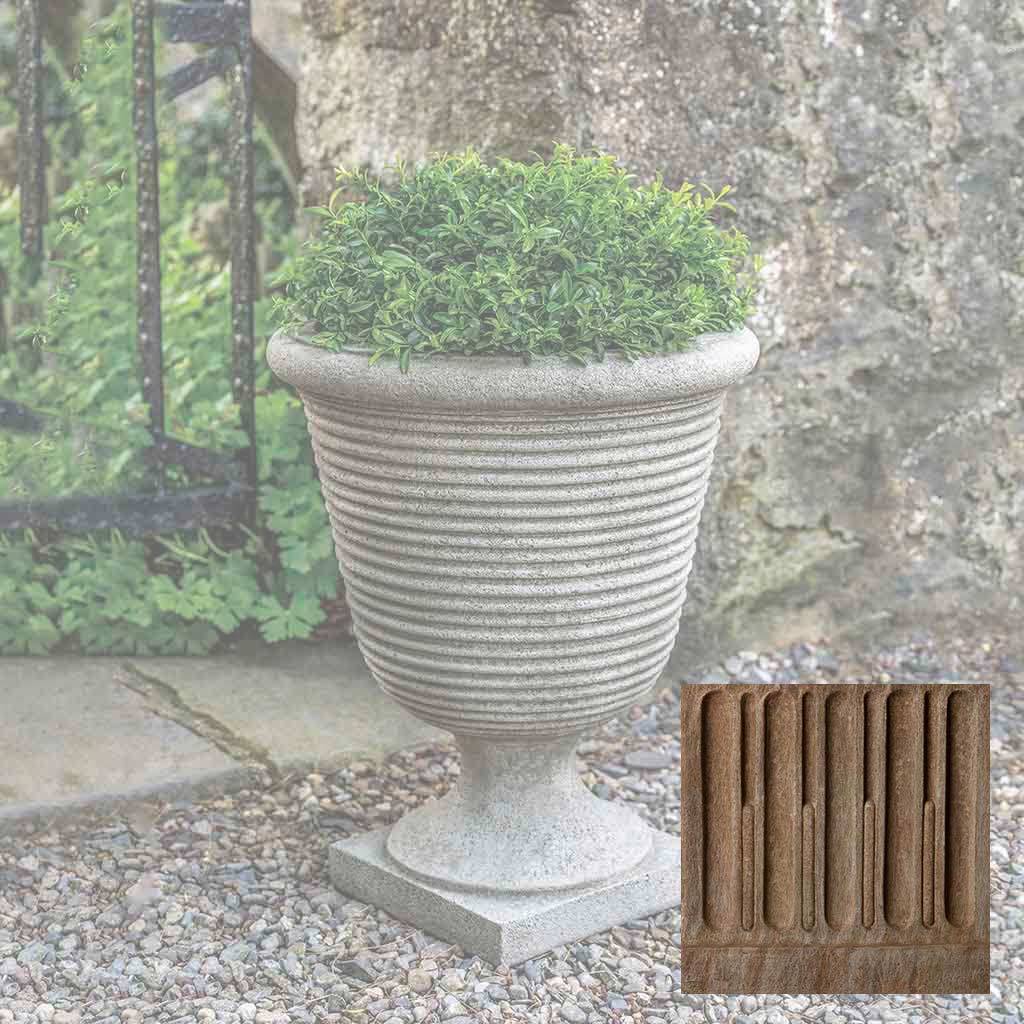 Ribbed Terrace Urn
