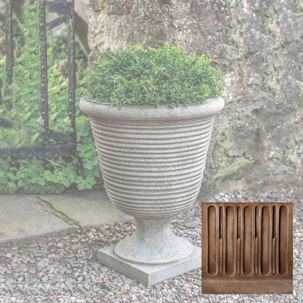 Ribbed Terrace Urn