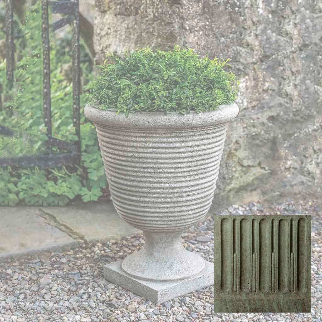 Ribbed Terrace Urn