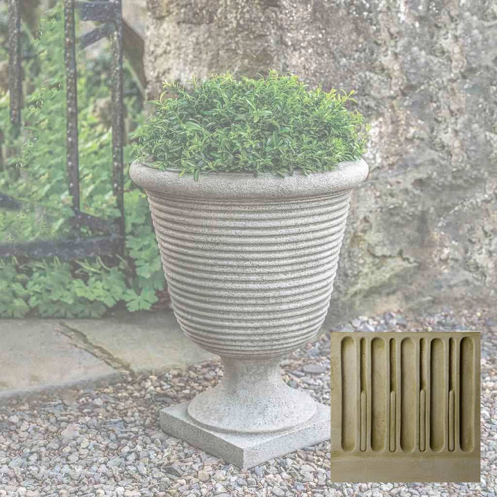 Ribbed Terrace Urn