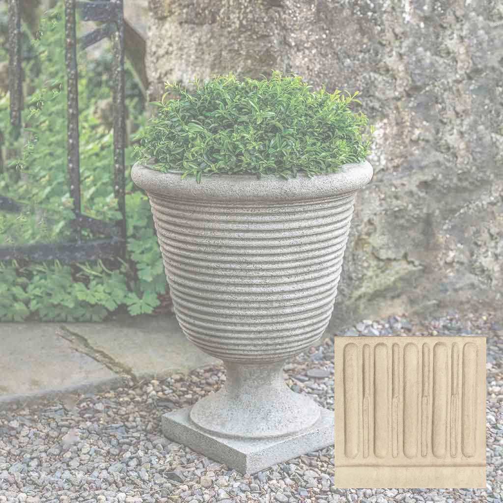 Ribbed Terrace Urn