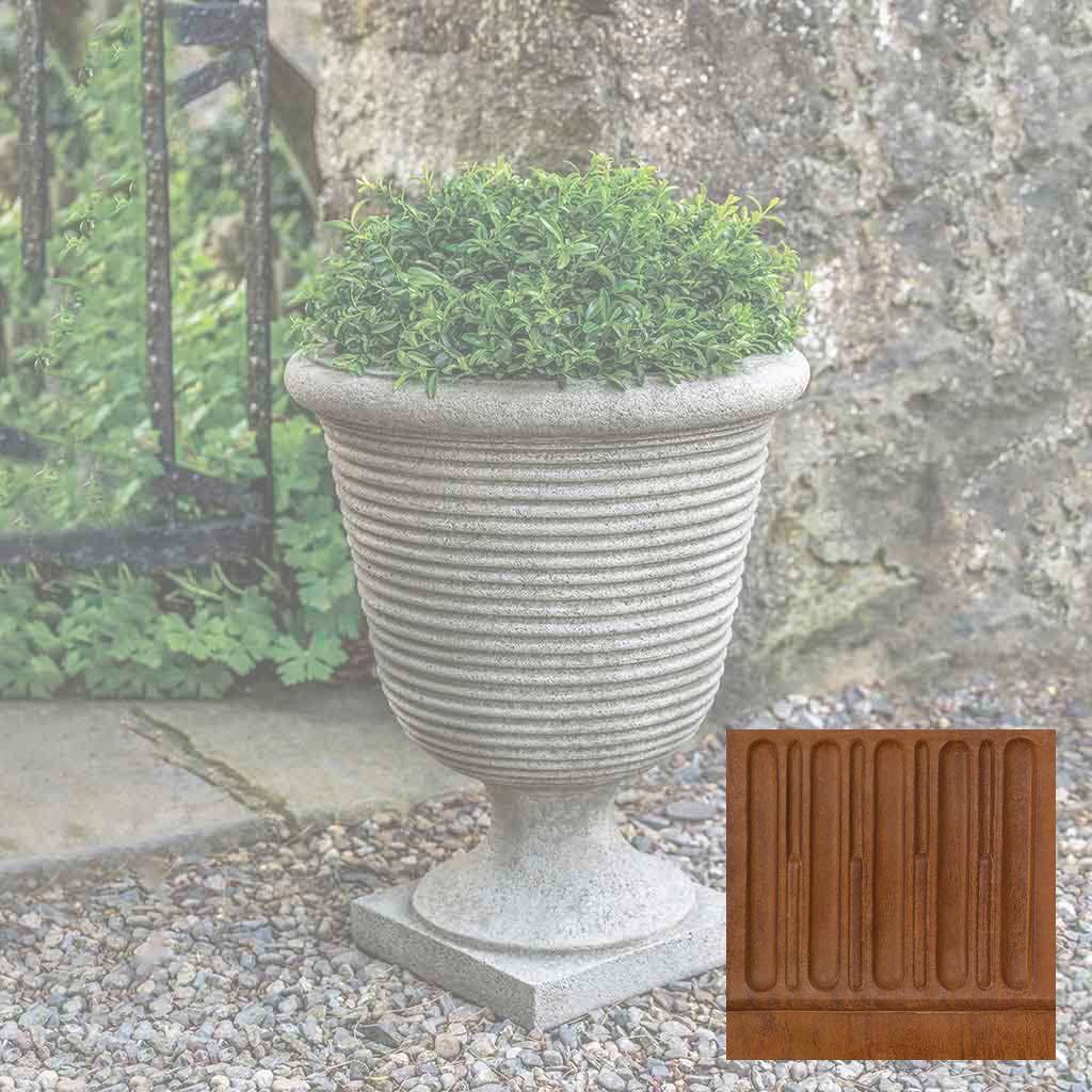 Ribbed Terrace Urn