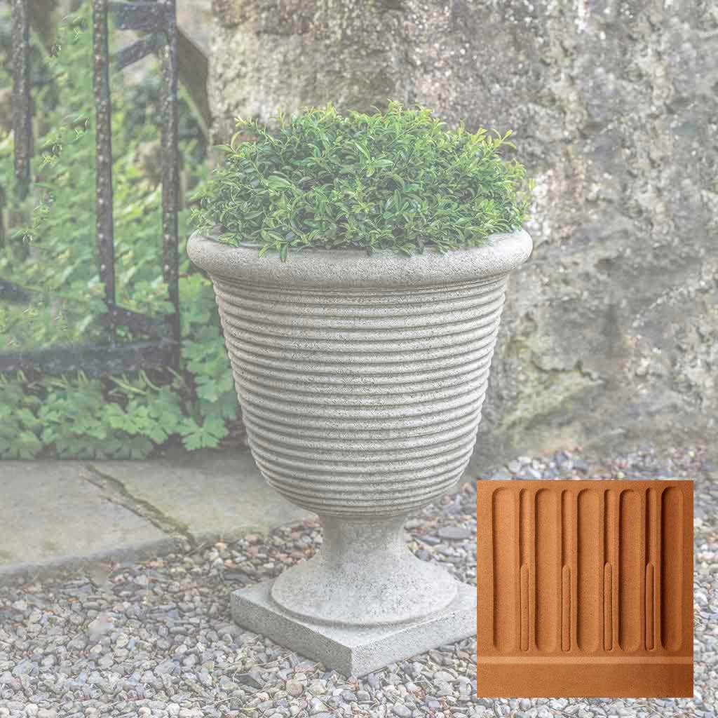 Ribbed Terrace Urn