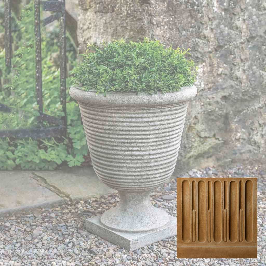 Ribbed Terrace Urn