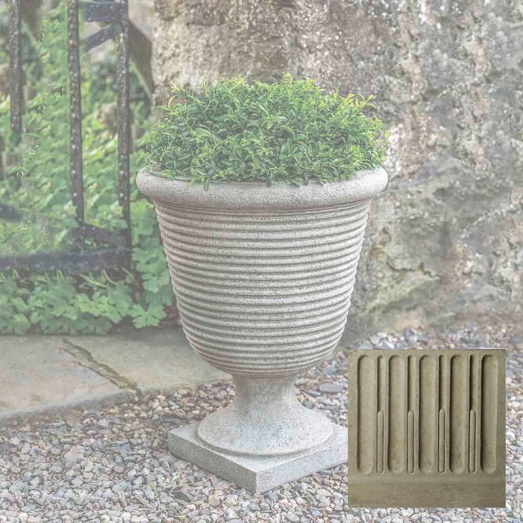 Ribbed Terrace Urn