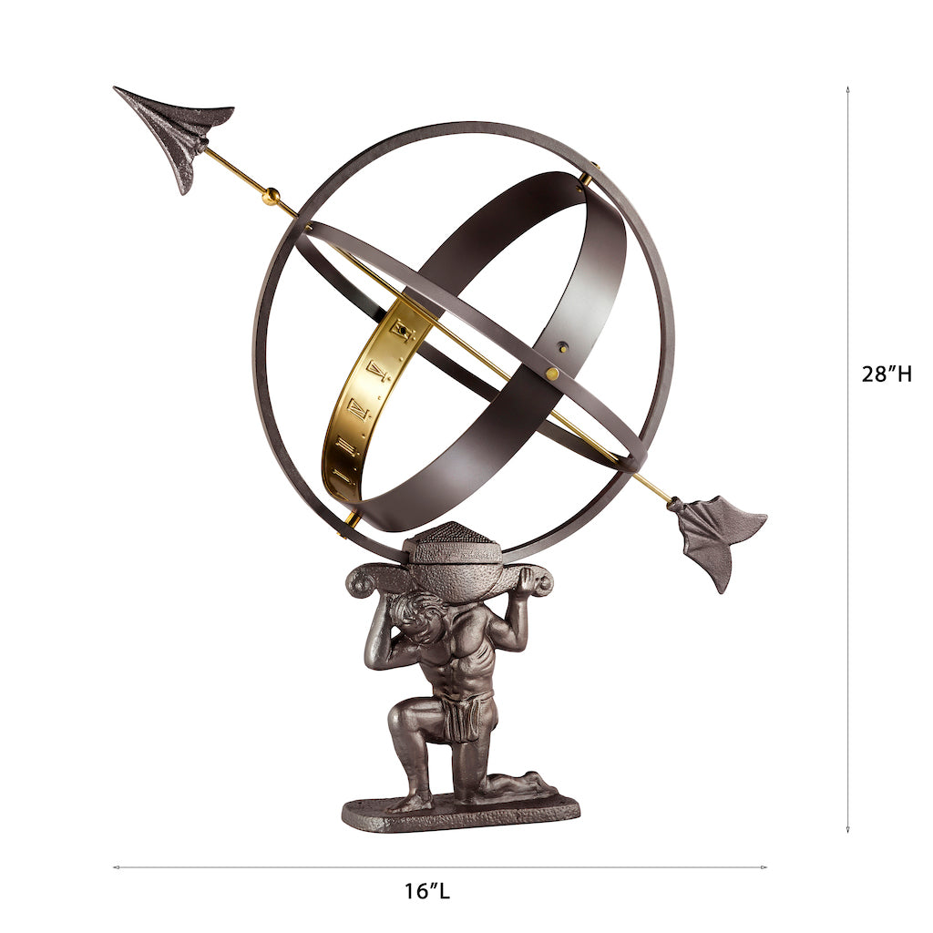 Atlas Armillary Sundial
