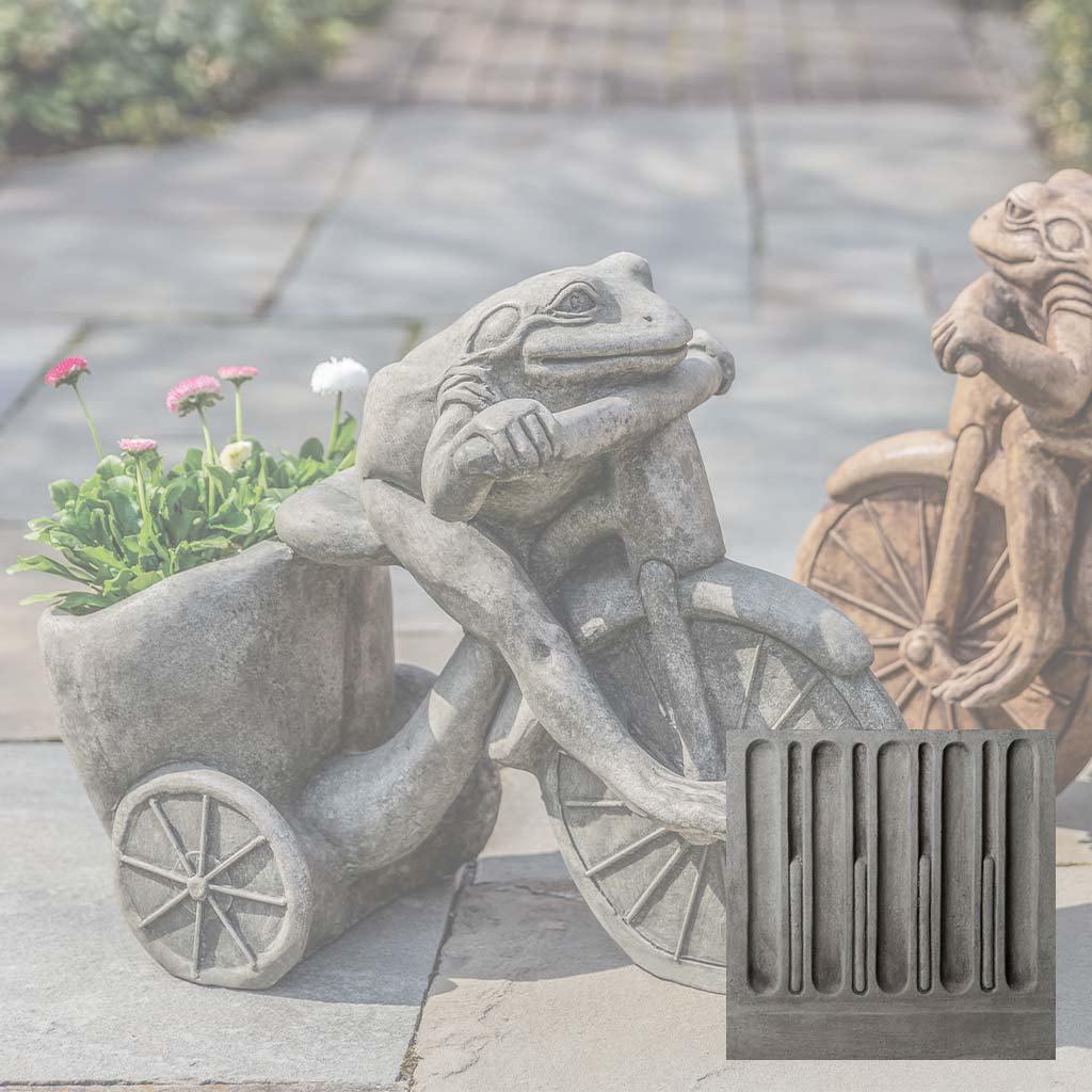 Tricycle Frog Planter
