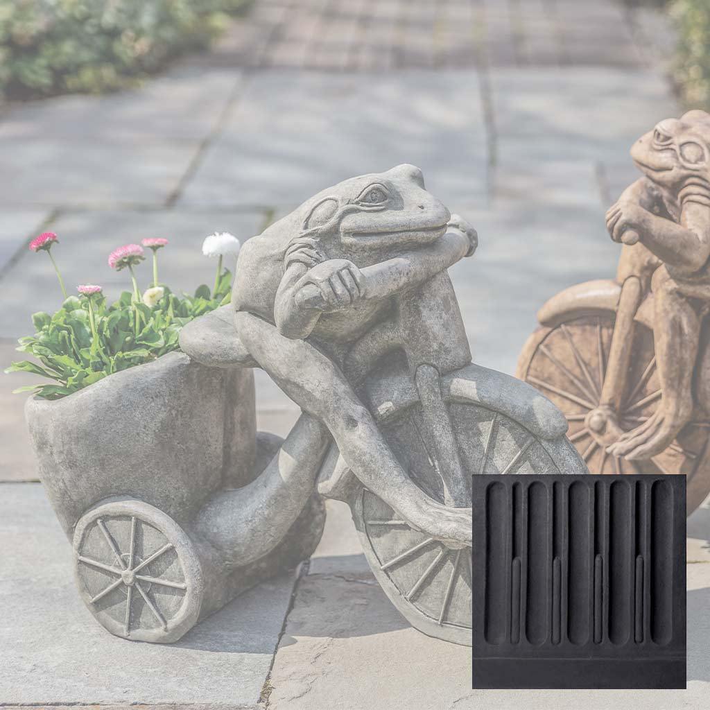 Tricycle Frog Planter