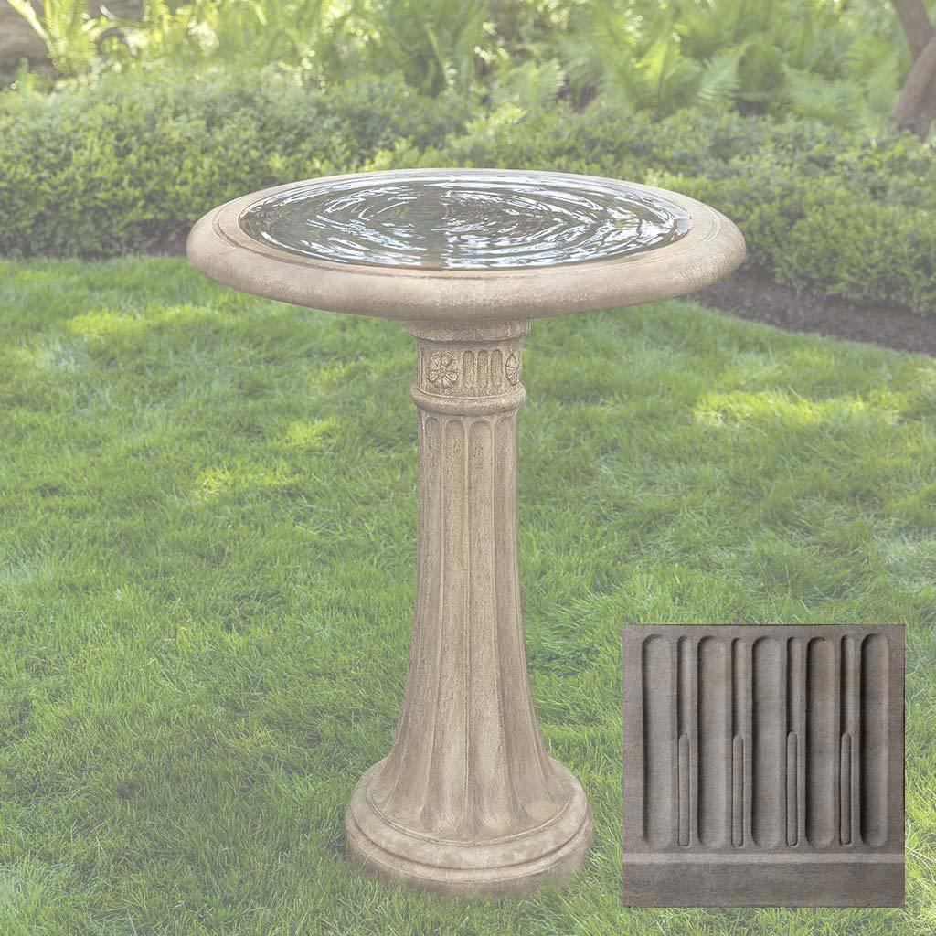 Chestnut Hill Birdbath