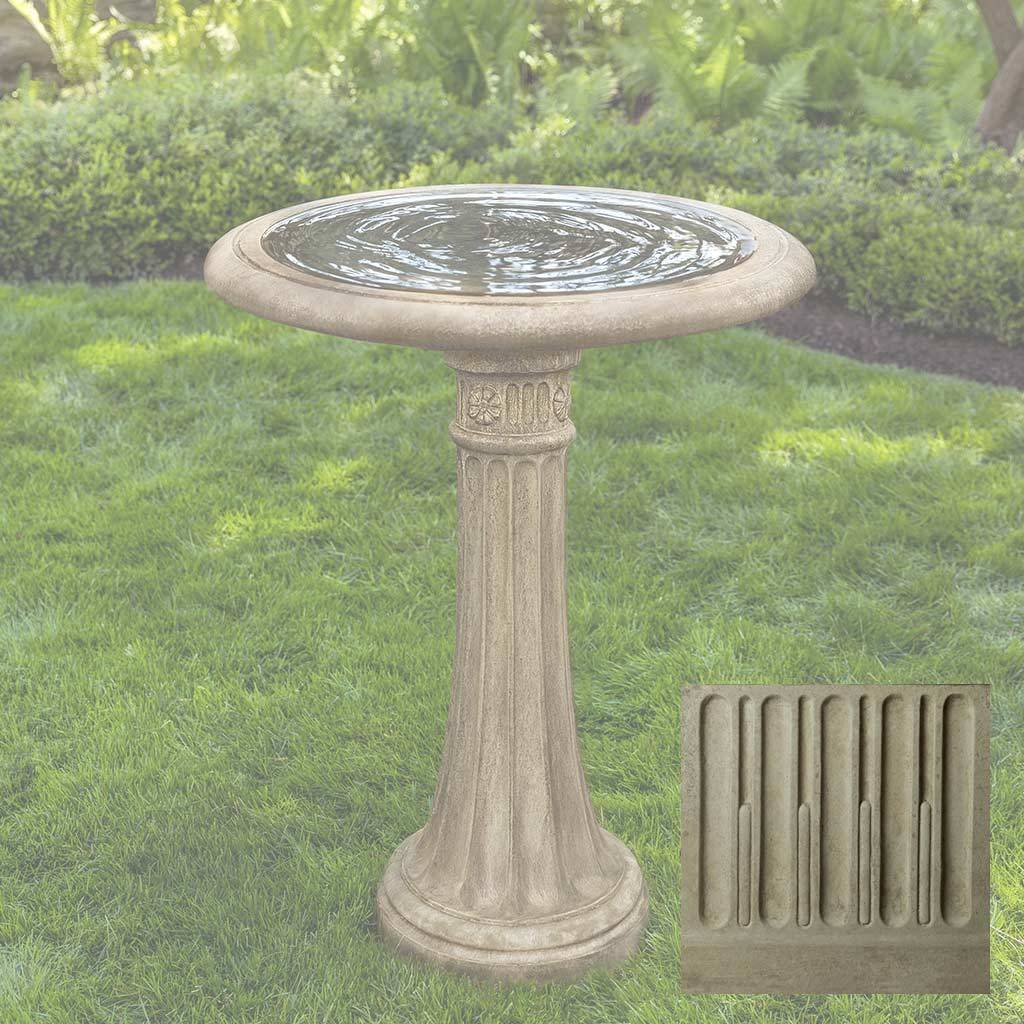 Chestnut Hill Birdbath