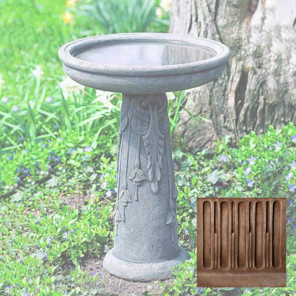 Flores Birdbath