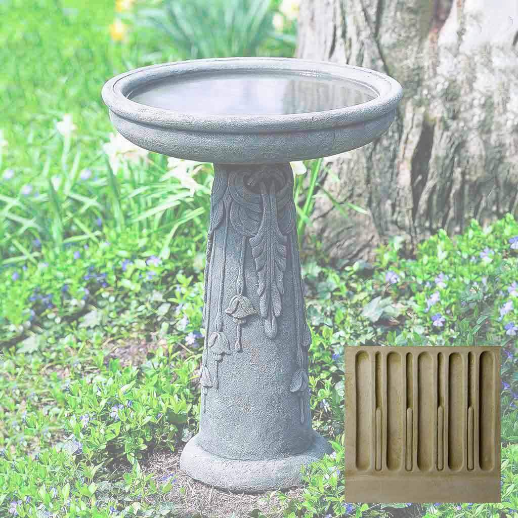 Flores Birdbath