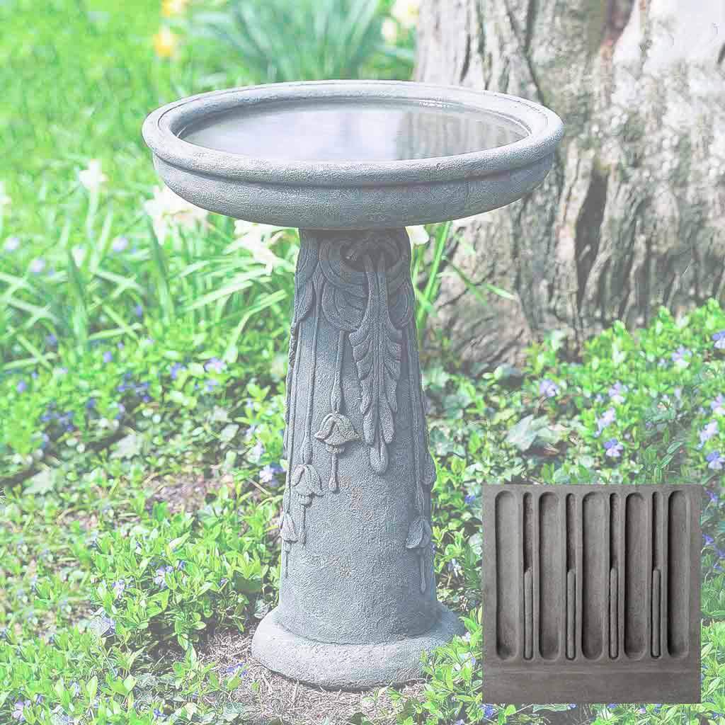 Flores Birdbath