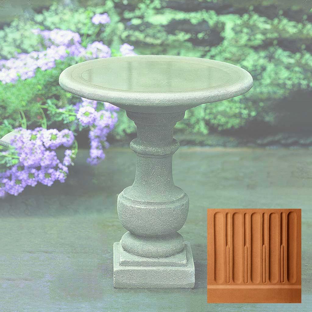 Siena Birdbath