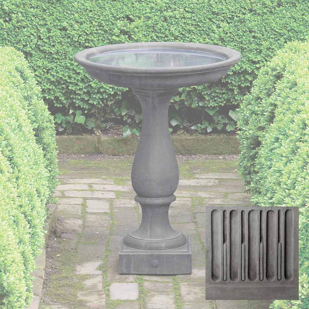 Williamsburg Candlestand Birdbath