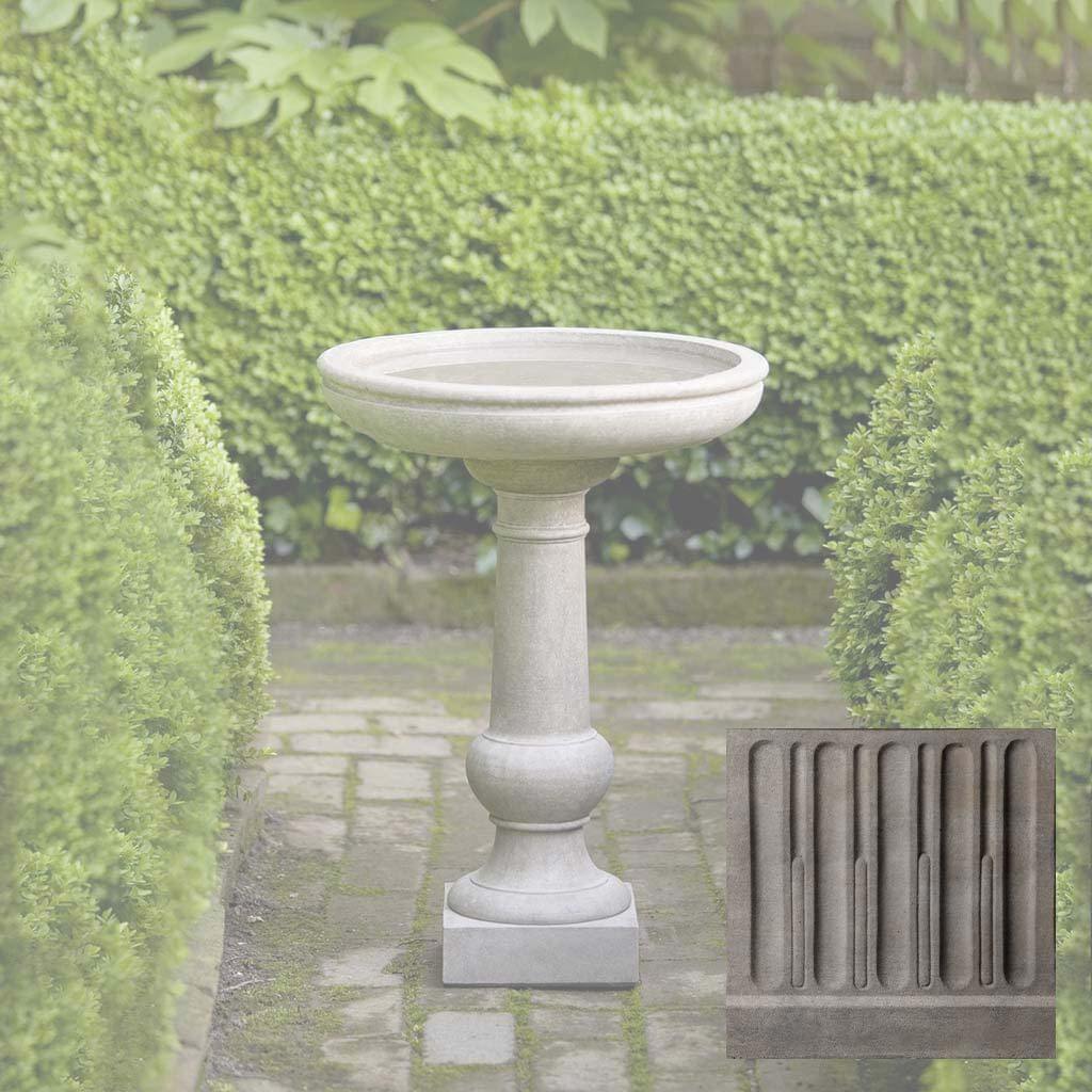Williamsburg Tea Table Birdbath