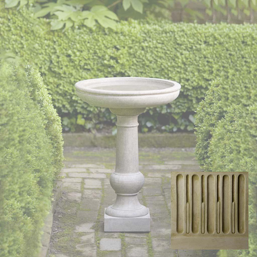 Williamsburg Tea Table Birdbath