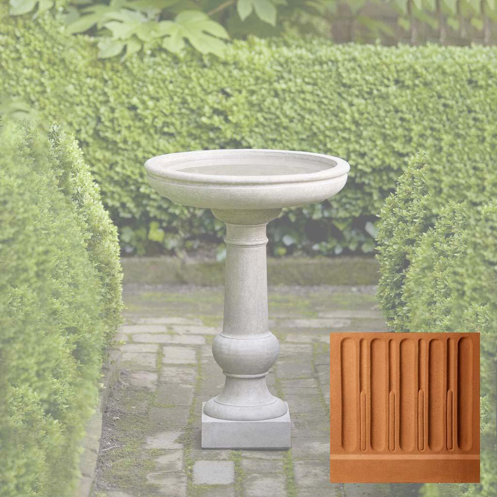 Williamsburg Tea Table Birdbath