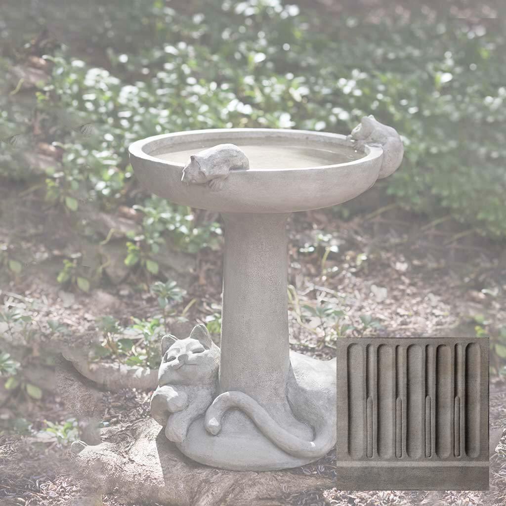 Catnap Birdbath