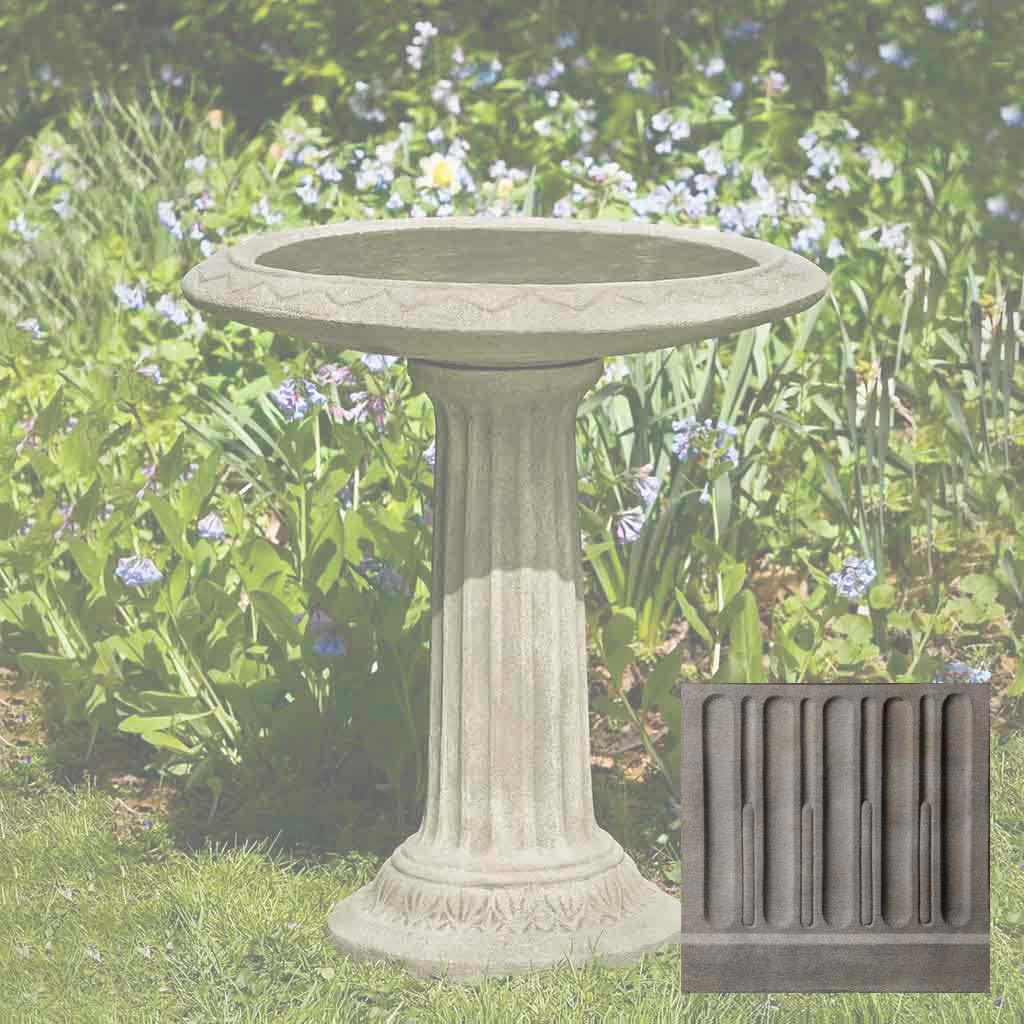 Cottage Garden Birdbath