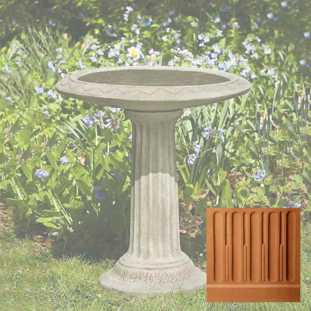 Cottage Garden Birdbath