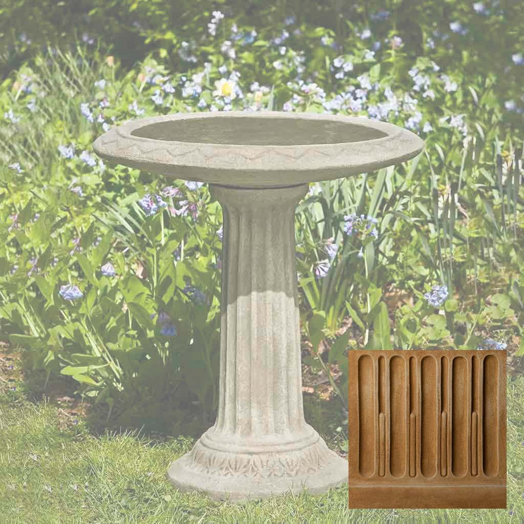 Cottage Garden Birdbath