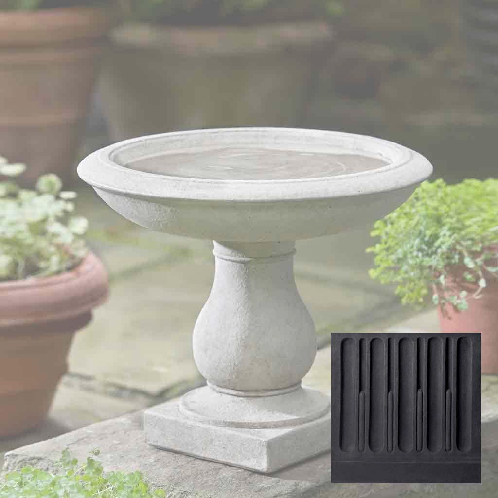Beauvoir Birdbath