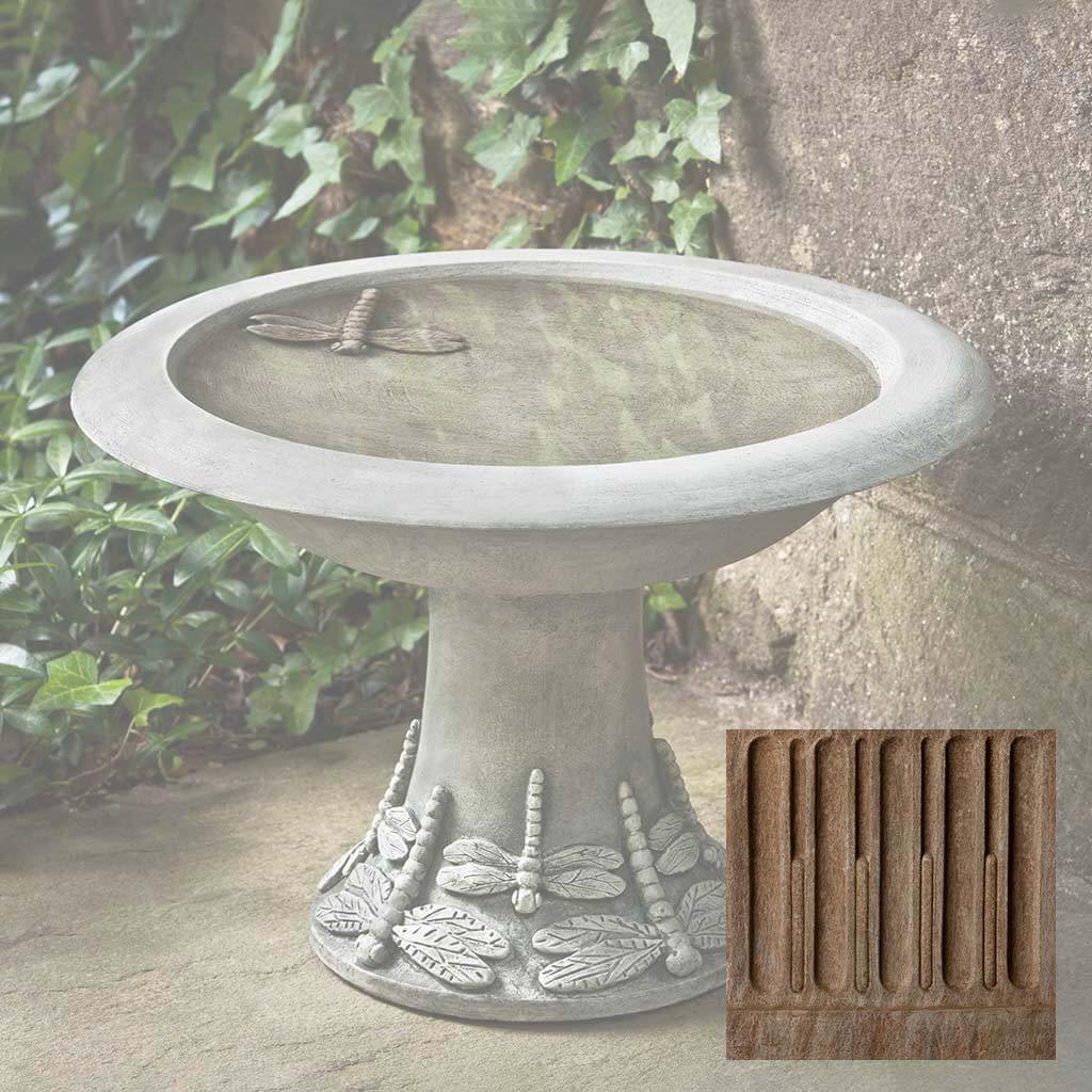 Dragonfly Birdbath Small