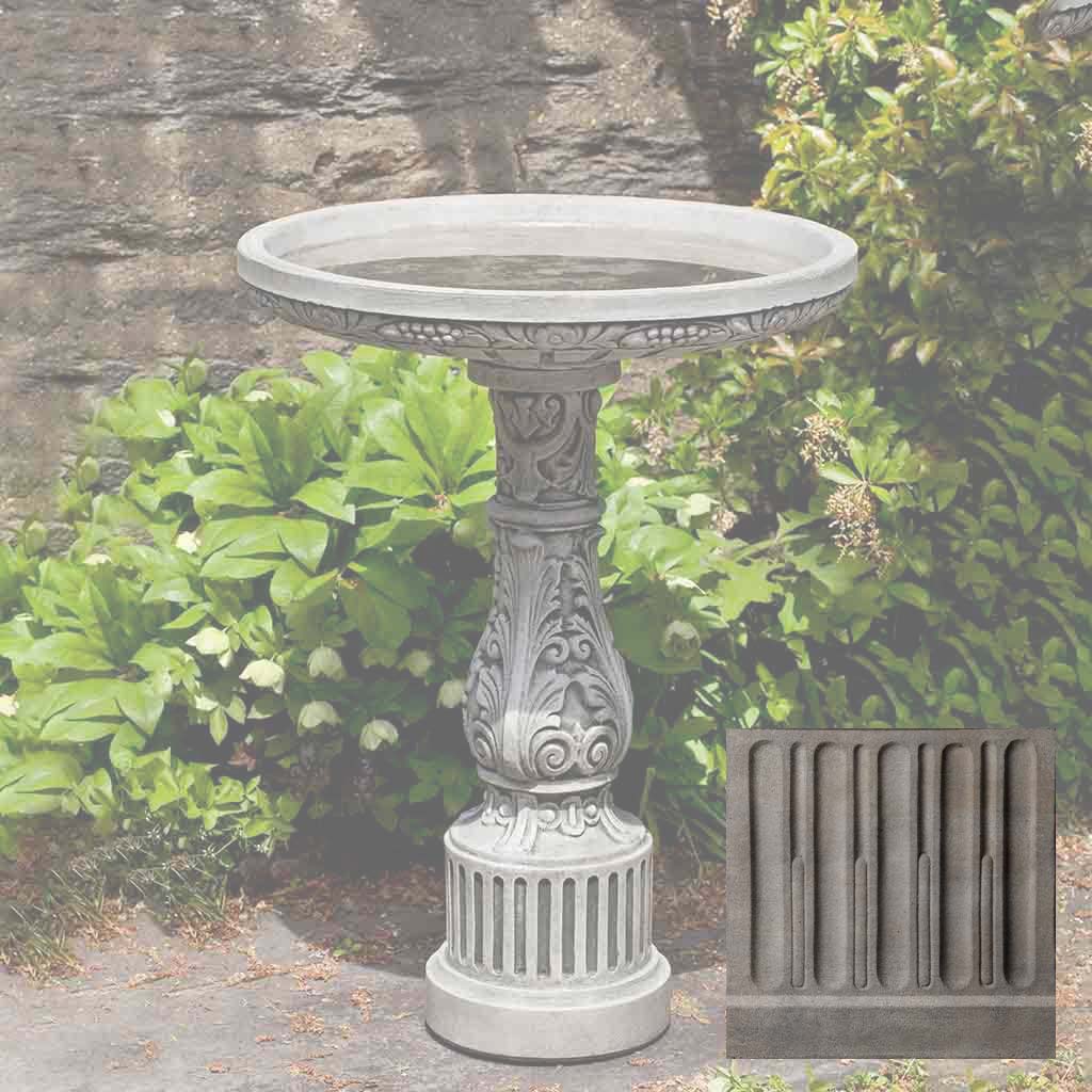 Smithsonian Cottage Garden Birdbath