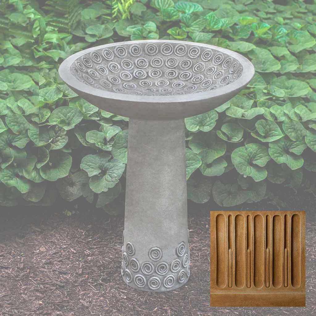 Cirrus Birdbath