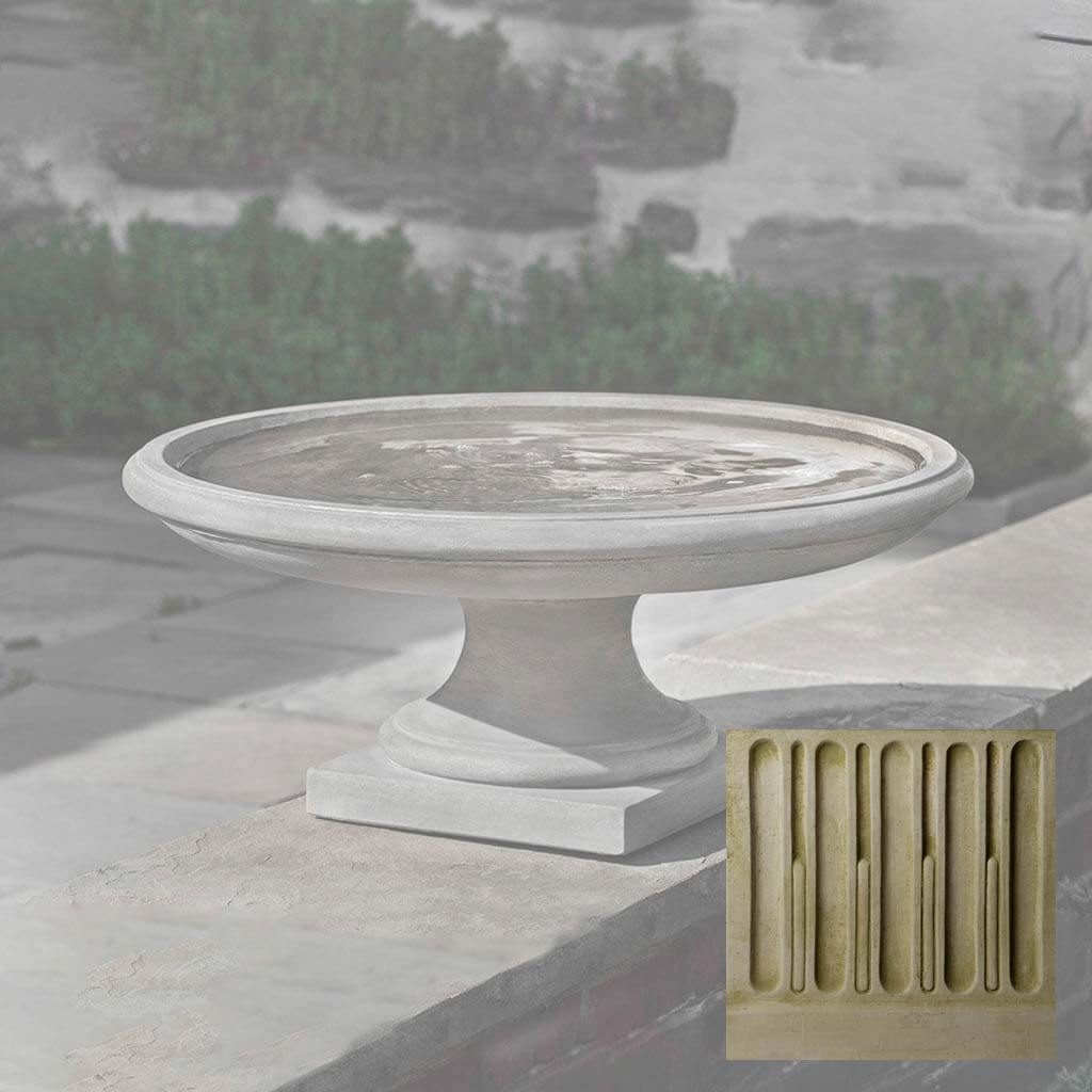 Montebello Birdbath
