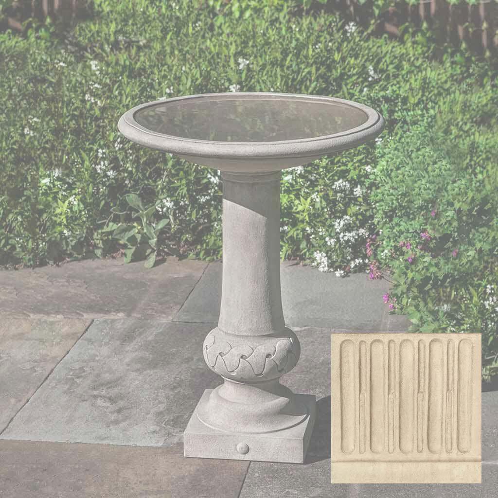 Williamsburg Knot Garden Birdbath