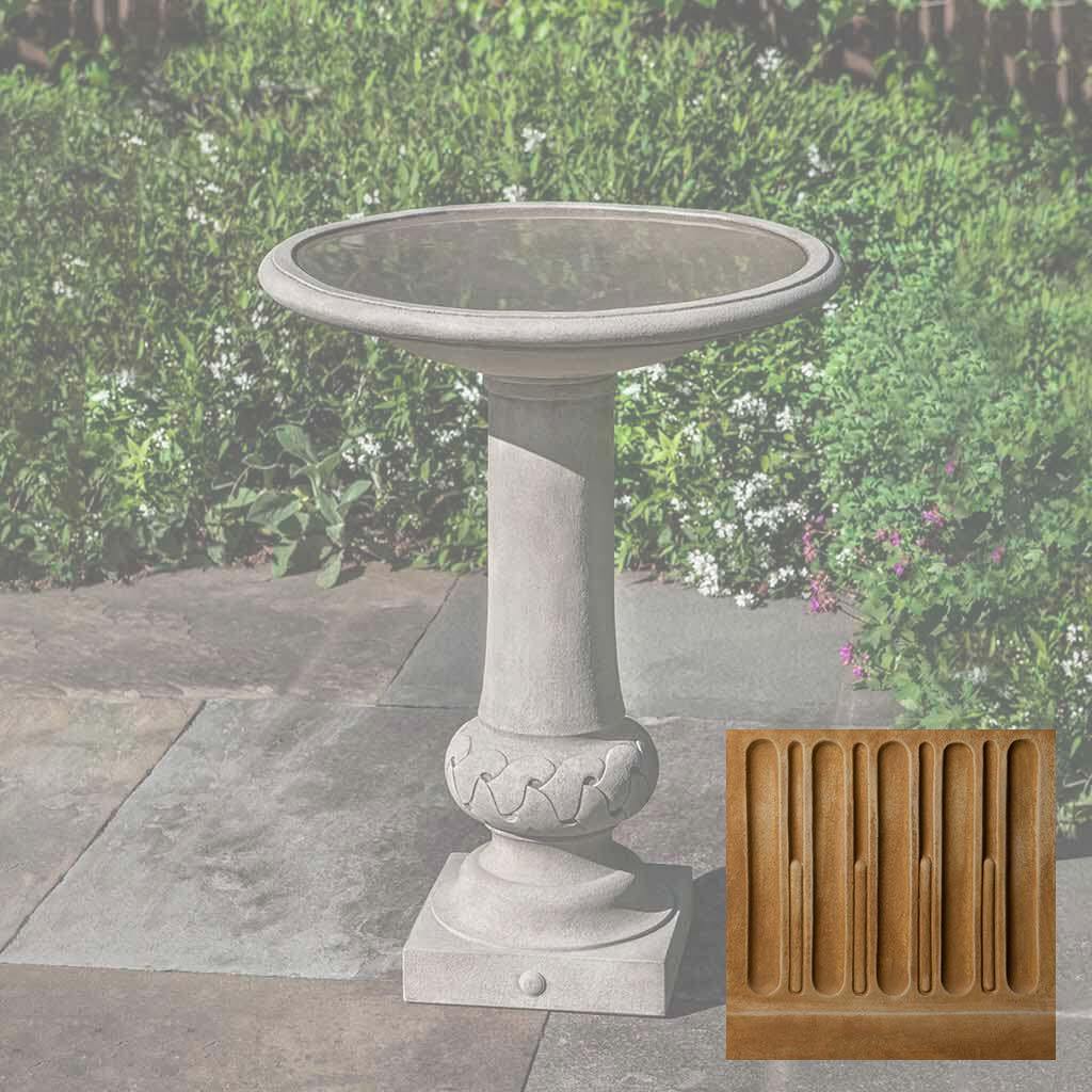 Williamsburg Knot Garden Birdbath
