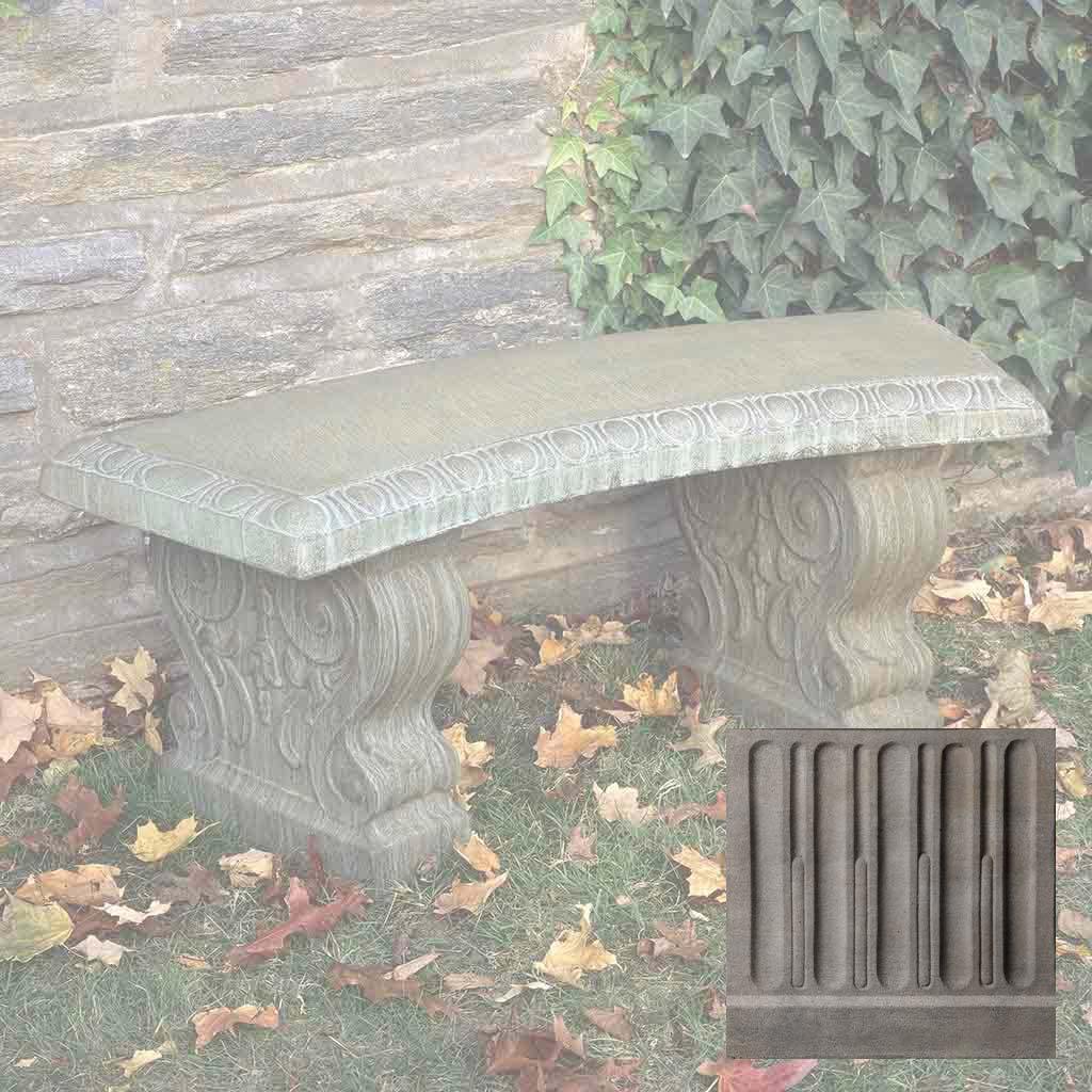 Curved Traditional Bench